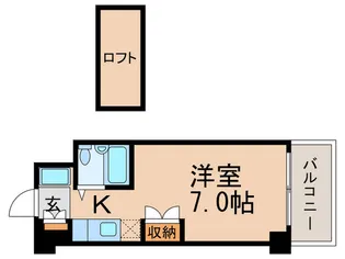 プランド-ルワン【3階】の間取り
