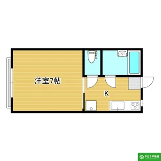 ララ・リヴェール【2階】の間取り