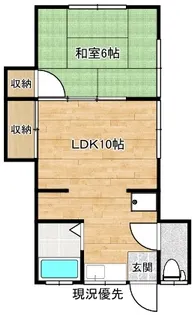 コーポグリーンハウス【2階】の間取り