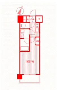 ティーリーフ横浜ベイステージ【9階】の間取り