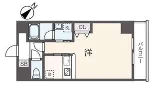 フェルテ高波【7階】の間取り