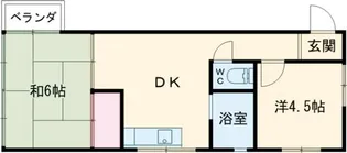セピアハイツ【3階】の間取り