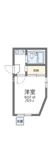 レオパレスTOSA【1階】の間取り