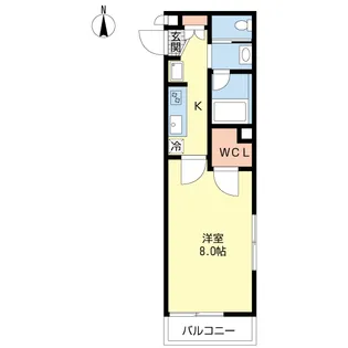 le ciel【2階】の間取り
