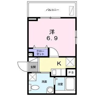 BLANCA東池袋【1階】の間取り