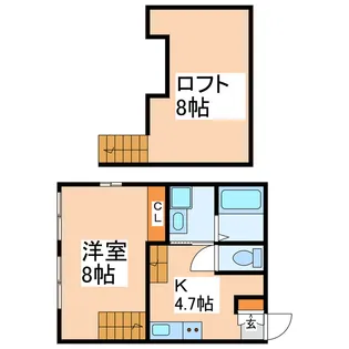 Posh Yokote【2階】の間取り