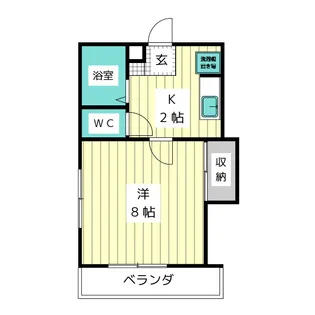 フォーラムナガサキII【3階】の間取り