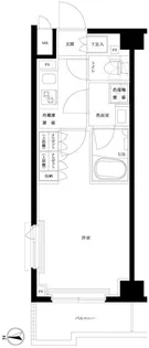 ルーブル西高島平【3階】の間取り