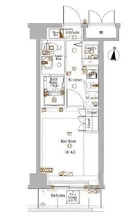 AXAS板橋本町【5階】の間取り