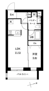 パストラーレ豊玉【2階】の間取り
