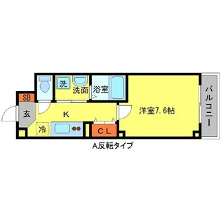アムール今宮【2階】の間取り