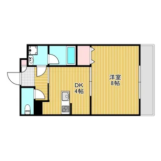 コベントガーデン【2階】の間取り