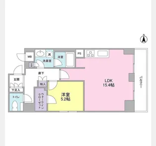 アイム白金高輪【2階】の間取り