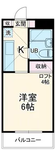 シャトーコバヤシ【3階】の間取り