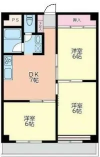 CLLエクセレンス松が枝I【5階】の間取り