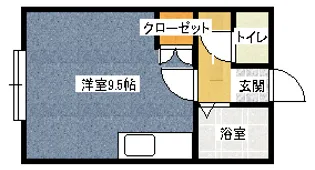 フローラルハイムA【2階】の間取り