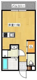 プレファランス薩摩川内【1階】の間取り