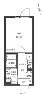 D-STYLE三ノ輪II【1階】の間取り