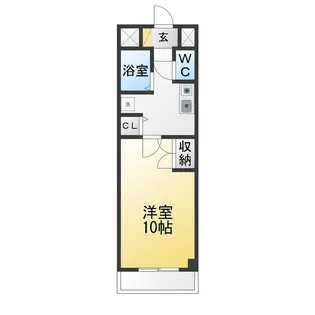 アンジェリーク【3階】の間取り