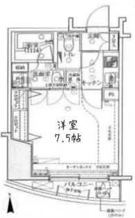 グランティアラ新御徒町アジールコート【2階】の間取り
