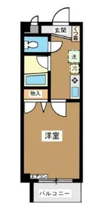 カーサ松原【3階】の間取り