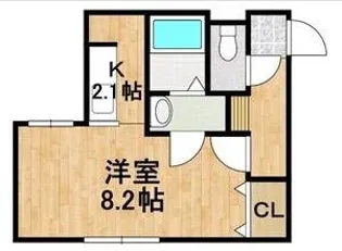 Ruhe Raum【4階】の間取り