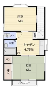メゾン・ド・プチ【2階】の間取り