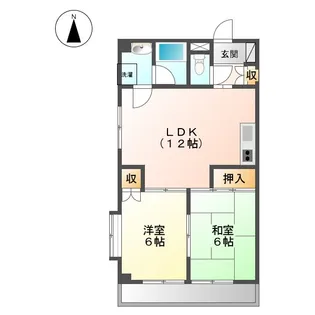 OVEST【4階】の間取り