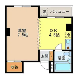 パークシャトー【9階】の間取り
