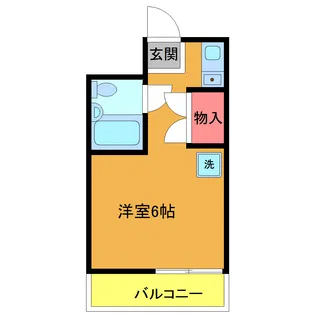 アイエムハイツ鬼高【1階】の間取り
