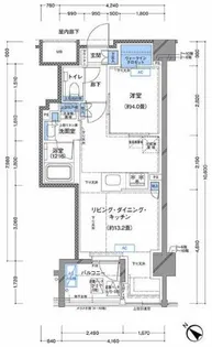 ラティエラ横濱大通り公園【2階】の間取り