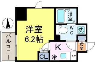 アルテシモパッソ【7階】の間取り