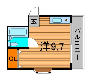 フローラレジデンス川口【5階】の間取り