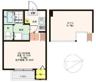 cozypalace【1階】の間取り