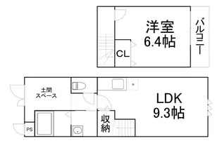 トリアノン東中浜の間取り