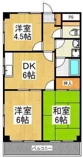 DRホームズ花小金井【4階】の間取り