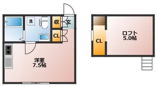 Prima Felice【1階】の間取り