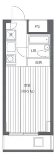 エスケイケイビル【1】【1階】の間取り