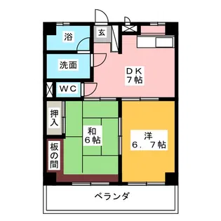 アトレ井上【3階】の間取り