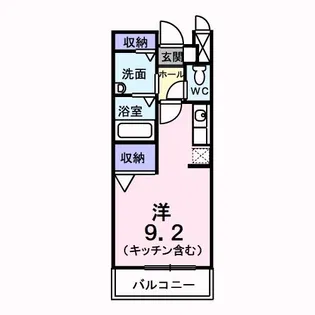 ソレイユN【2階】の間取り