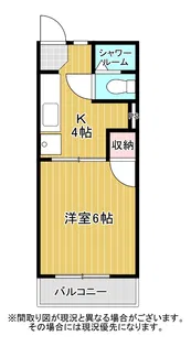 RUNA曲金【2階】の間取り