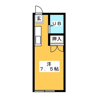 ルミエール モリ【1階】の間取り