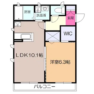 リラフォート【2階】の間取り