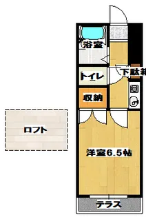 Picasso坪井【1階】の間取り