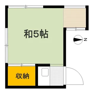 東京都中野区中央4【アパート】の間取り