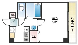 グランデージ長田東【4階】の間取り