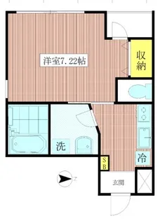 レジデンス大森【1階】の間取り