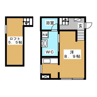 Well Pine【1階】の間取り