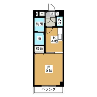 VILLA COURT【3階】の間取り