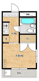 公園ハウス【1階】の間取り